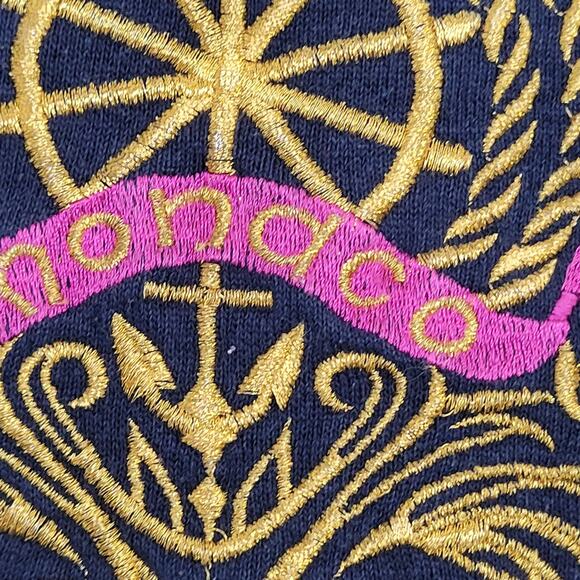 Vintage 90s Monaco Shirt Womens XL 22x24 Faded - Picture 2 of 11